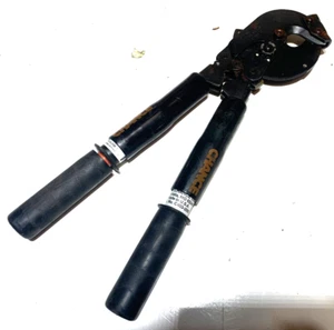 A B CHANCE 2980 Ratcheting Cable Cutter - Cat# C403-2980 High Leverage Lineman - Picture 1 of 4