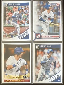 ⚾️Cody Bellinger 4 Karten Lot, Los Angeles Dodgers - Bild 1 von 2
