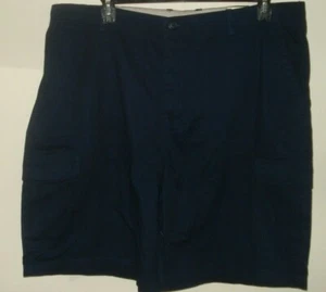 Mens Cargo Shorts Size 42 Outdoor Life Navy - Picture 1 of 2
