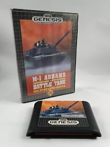 M-1 Abrams Battle Tank (Sega Genesis, 1991) - Picture 1 of 4