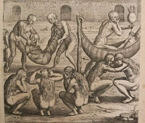 De Bry Theodore Brasil Brazil 1655 N6 Brazilian - Picture 1 of 7