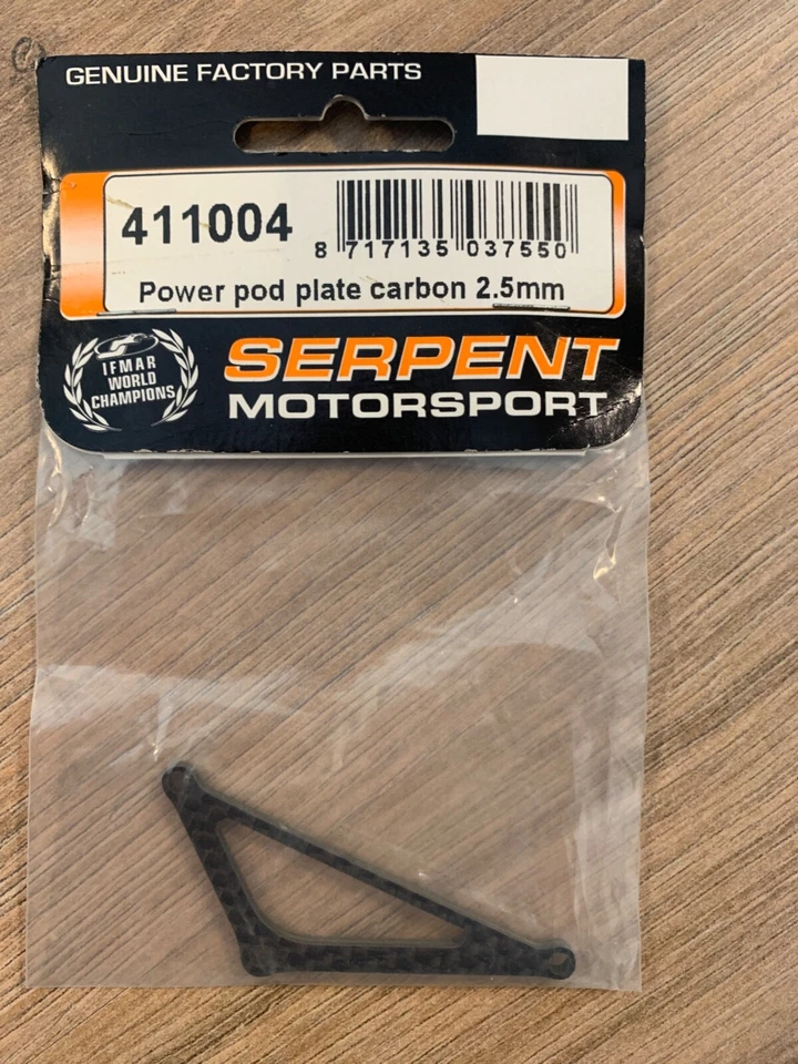 Serpent Power Pod plate Carbon 2,5mm 411004 - Image 1 of 1