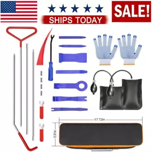 24PCS Car Window Door Emergency Open Key Lost Lock Out Unlock Auto ToolKit USA - Picture 1 of 18