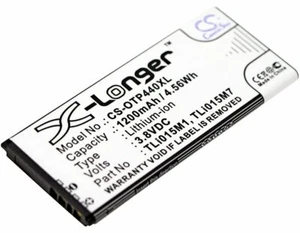 Batterie 1200mAh pour Alcatel One Touch Pixi 4 4.0,OT-4034,TLi015M1,TLi015M7 - Photo 1 sur 3