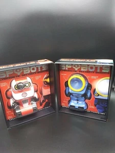 SPYBOTS Cybernetic Security Robots  LOT OF 2 SPOTBOT & T.R.I.P. / NIB / NSI - Picture 1 of 12