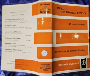 Bewick, Thomas, MEMOIR OF THOMAS BEWICK WRITTEN BY HIMSELF - 1961 1st American - Picture 1 of 3