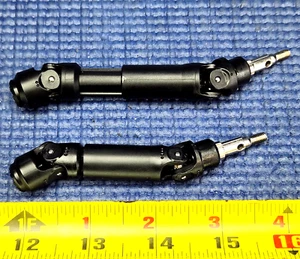 "NEW" REAR DRIVE SHAFTS AXLES DRIVESHAFTS SHORT ARRMA VENDETTA 3S ARA311108 - Picture 1 of 3