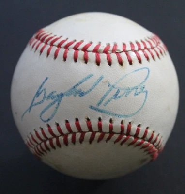 Gaylord Perry (d.2022) Giants HOF Autographed OAL Signed Brown Baseball JSA - Image 1 of 4