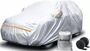 SUV Car Cover Waterproof All Weather,12-Layer Car Covers for Automobiles Outdoor - Picture 1 of 6