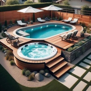 200+ Swimming Pool Landscaping Ideas, Indoor and Outdoor Pool design ideas - Picture 1 of 13