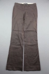 Vintage Women's 2007 Gap Trouser Pants Stretch Brown Size 1 (28x31) - Picture 1 of 7
