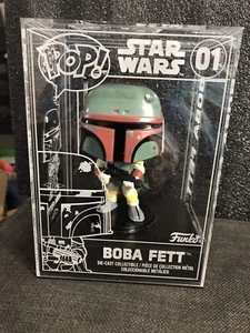 Funko Pop! Star Wars Die Cast - Boba Fett 01 Figure Die Cast Common Funko Shop - Picture 1 of 11