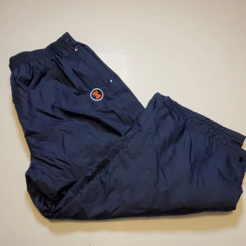Illinois Fighting Illini Acadia Full Snap On Track Wind Pants 2XL Good Conditon Cover
