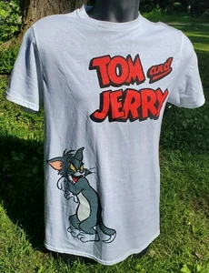 Tom & Jerry Herren T-Shirt • Größe M • Weiß - Bild 1 von 4