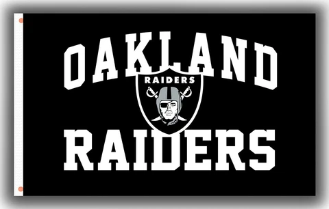 Oakland Raiders Football Team Flag 90x150cm 3x5ft Souvenirs best banner & Flag Cover