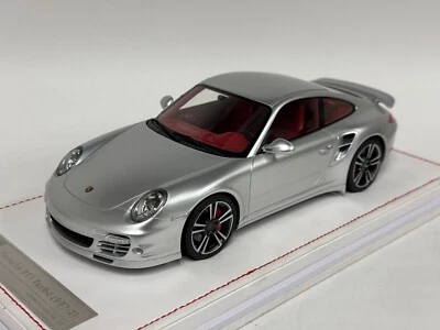 1/18 Ivy Models Porsche 911 " 997.2 " Turbo from 2010 Silver 20 pcs LAST ONE - Image 1 of 4