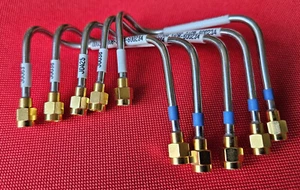 HQ Microwave jumper semi-rigid 2.92mm connector SMA 40GHz RG402 UT-141 - 10 pcs - Zdjęcie 1 z 3