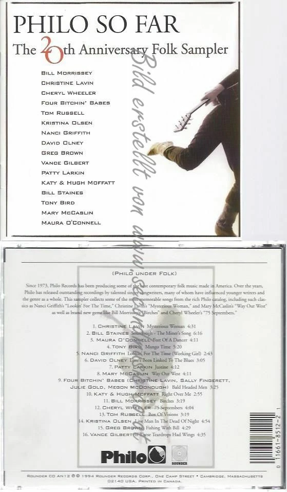 CD--VA-PHILO SO FAR | --PHILO SO FAR-20 TH ANNIVERSARY - Bild 1 von 1