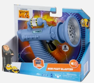 Mini juguete Mini Fart Blaster Minions Despicable Me 4 SFX para edades de 4 años en adelante nuevo - Imagen 1 de 3
