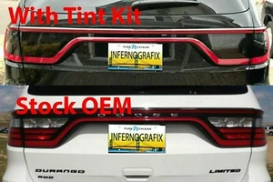 Kit de superposición completa de tinte de luz trasera para Dodge Durango 14-23 kit de tinte material de lujo - Imagen 1 de 5