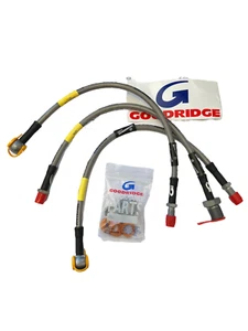 Goodridge High Performance Stainless Brake Hoses For MG MGA 1.6 1959-1960 - Picture 1 of 3