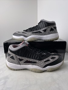Jordan 11 Low Retro IE Black Cement 