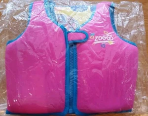 Schwimm-Schwimmweste Zoggy rosa Alter 2-3 Auftriebshilfe  - Bild 1 von 5