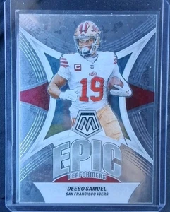 Deebo Samuel 2024 Panini Mosaic Epic Performers San Francisco 49ers #EP-DS - Imagen 1 de 2