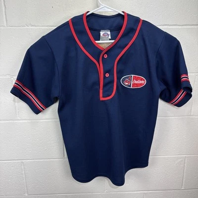 Camiseta Hank Aarons Originales Cleveland Indians Chief Wahoo Adulto Grande Foto 1 de 4