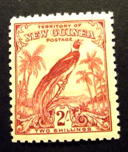 New Guinea-1932-SG186-2/- Bird of Paradise-MNH - Picture 1 of 2