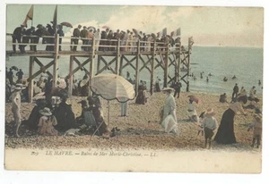 76/CPA A - Le Havre - Bain de Mer Marie Christine - Picture 1 of 1