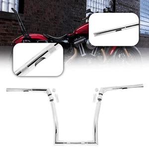 14" Rise Ape Hangers Handlebar For Harley Sportster XL 883 1200 - Picture 1 of 19