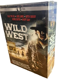 WILD WEST (PBS DOCUMENTARY SERIES DVD) 2-DISC WITH MEMORABILIA - BRAND NEW - Picture 1 of 2