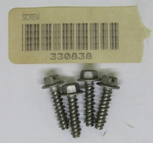Nuevo OMC Fueraborda Marine Corp Barco OEM Tornillo Lote de 4 Piezas No. 330838 - Imagen 1 de 2