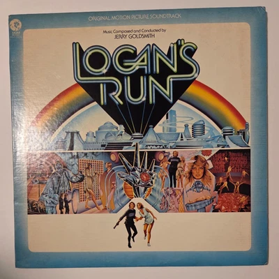Logan's Run - Soundtrack - NEAR MINT vinyl LP Jerry Goldsmith 1976 MGM - Image 1 of 4