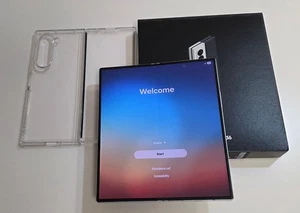 Teléfono Samsung Galaxy Z Fold6 SM-F956U1 512 GB Blanco Desbloqueado Plegable 6 Plegable BONITO - Imagen 1 de 23
