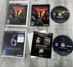 PS3 Resident Evil Bundle Operation Racoon City & Resident Evil 6 Clean Discs. - Picture 1 of 15