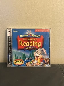 Reader Rabbit Personalized Reading Ages 4-6 ( CD-ROM, 1999 w/Manual) - Picture 1 of 5