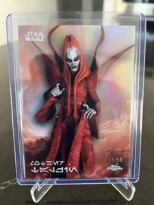 2025 Topps Chrome Star Wars - Mother Talzin - Aurebesh Variation /99 SSP AV-136 - Bild 1 von 3