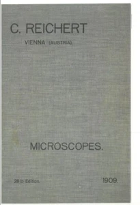 Historical Reichert microscope catalogue 1909 - as PDF / Mikroskop PDF Katalog - Bild 1 von 12