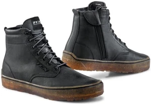 SCARPE SHOES STIVALI MOTO TCX DARTWOOD WP NERO ZIP NATURAL WATERPROOF TG 44 - Foto 1 di 1