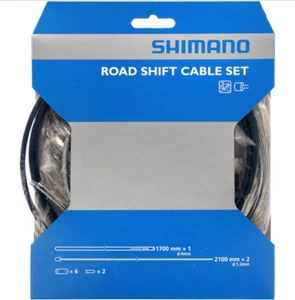 Juego de cables de engranaje para bicicletas de carretera Shimano, exteriores y 2 interiores  - Imagen 1 de 1