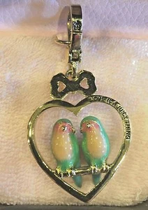 Nuevo con etiquetas 2007 juicy couture love birds charm yjru1618 raro - Imagen 1 de 4