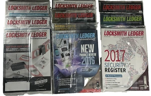 2016 Locksmith Ledger International Magazines, Jan-April, July-Sep, December - Imagen 1 de 4