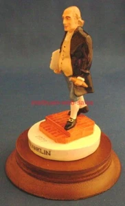 Sebastian Miniatures~Ben Franklin~235/300~Masonic~Mason~Kite Flying~Painted - Picture 1 of 2