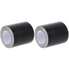 2 Decoration Black Pvc Skirting Board Peel and Stick Handle