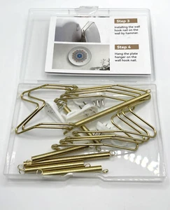 Decorative Plate Hangers for The Wall – 3 Sizes of 6/8/10 Inch Plate Hangers NEW - Picture 1 of 7