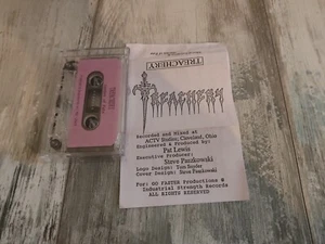 TREACHERY S/T MEGA RARE US PRIVATE OHIO THRASH METAL INDIE DEMO TAPE 1990! - Picture 1 of 2