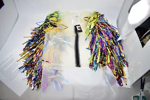 Chaqueta de Halloween Harley Quinn Pájaros de Presa Disfraz Cinta de Prea Nueva con Etiquetas - Imagen 1 de 6