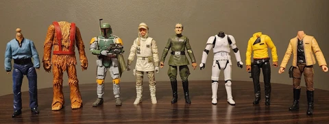 Star Wars The Black Series & 6" Hasbro Figures JUNK LOT *READ* Cover